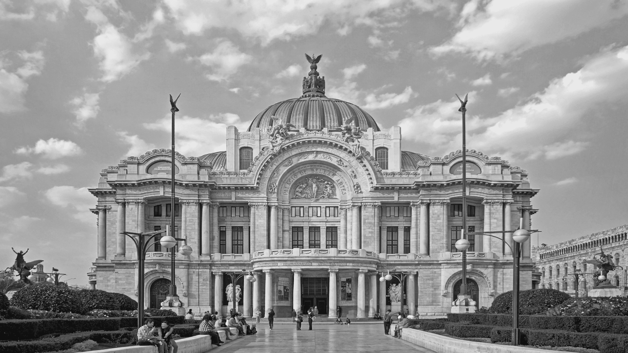 Palacio de Bellas Artes en la Ciudad de México